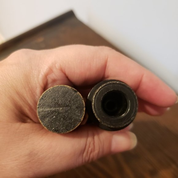 Fisher Price Little People Lucky Black Dog Yellow Red Collar Wood Rivet Ear Lot - Picture 6 of 10